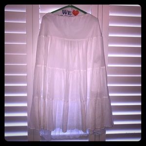 White Maxi Skirt